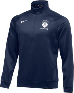 Nike Womens Therma 1/4 Zip, Navy